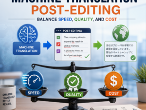 Machine Translation Post-Editing Balance