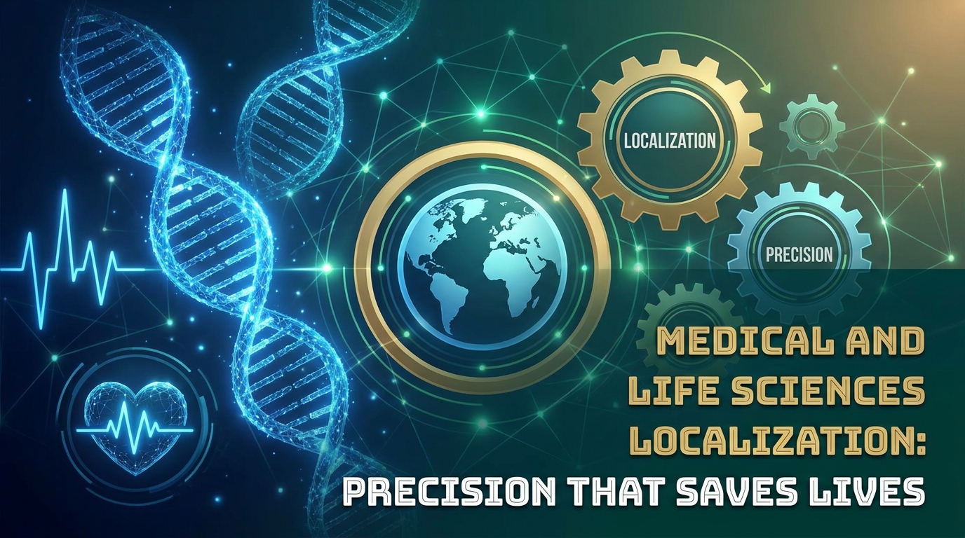 medical localization illustration for Medical and Life Sciences Localization: Precision That Saves Lives